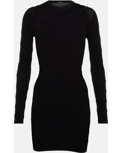 Balenciaga Minidress Dresses - Black