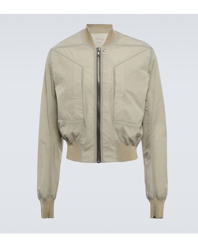 Rick Owens Bomber Jacket - Natural