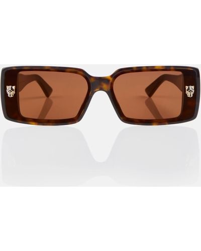 Cartier Panthère De Cartier Sunglasses - Brown