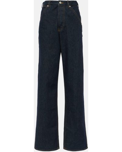 Dries Van Noten Pippa High-rise Straight Jeans - Blue