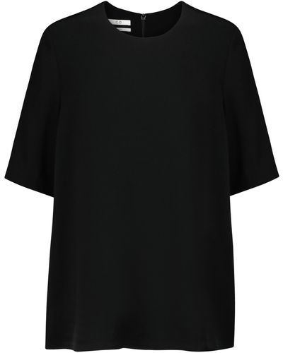 Co. Crepe T-shirt - Black