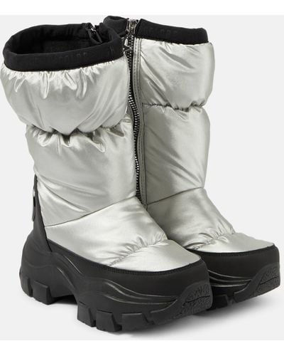 Goldbergh Power Gb Debossed Snow Boots - Metallic