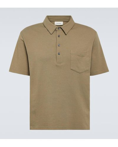 FRAME Cotton Polo Shirt - Natural