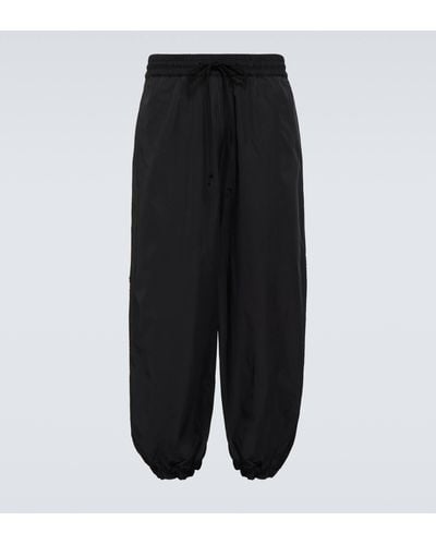 Junya Watanabe Wide-leg Sweatpants - Black