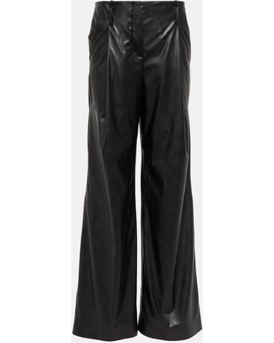 Dorothee Schumacher Sleek Comfort Faux-leather Pants - Black