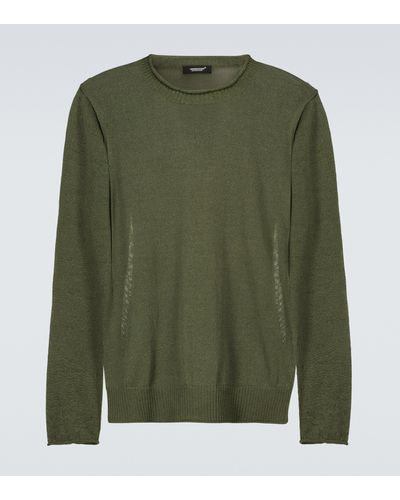 Undercover Knitted Crewneck Sweater - Green