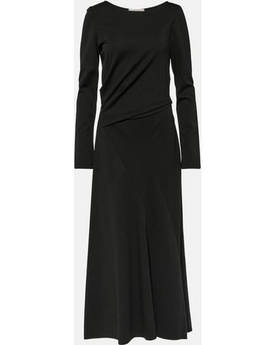Dorothee Schumacher Emotional Essence Jersey Midi Dress - Black