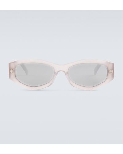 Givenchy Gv Day Oval Sunglasses - White