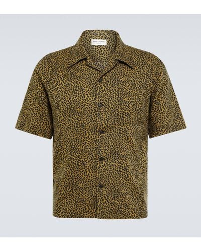 Mens Leopard Print Shirts
