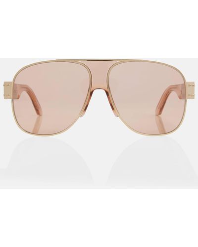 Dior Diorsignature A3u Aviator Sunglasses - Pink