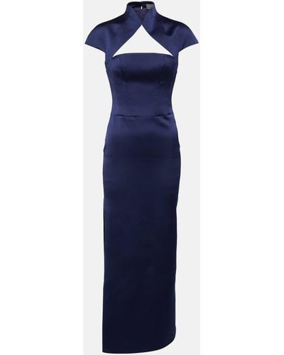 Rasario Bustier Gown - Blue