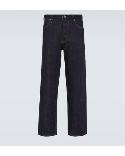 Jil Sander High-rise Straight Jeans - Blue