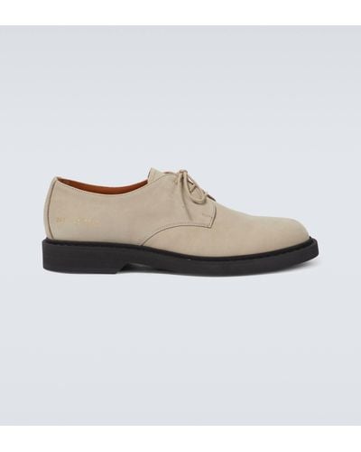 Common Projects Suede Derby Shoes - White