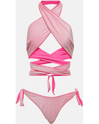 Reina Olga Showhorse Lurex® Swimsuit - Pink
