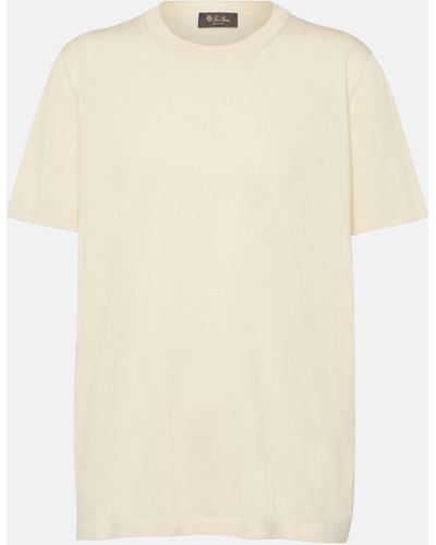 Loro Piana Angera Cotton T-shirt - Natural