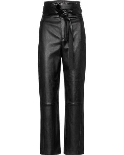 Stouls Katousha Belted Leather Pants - Multicolour