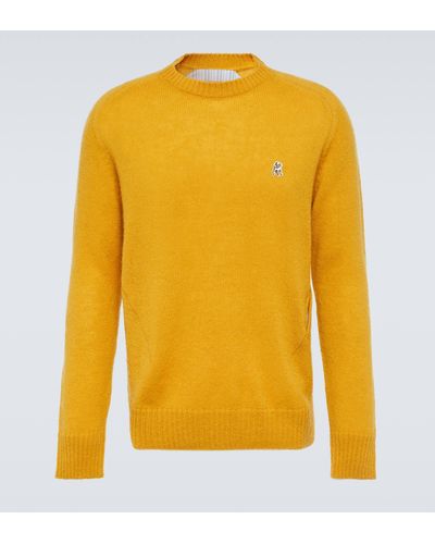 Undercover Wool Sweater - Yellow