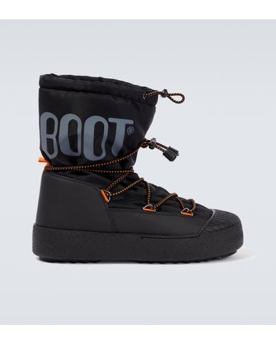 Moon Boot Logo Snow Boots - Black