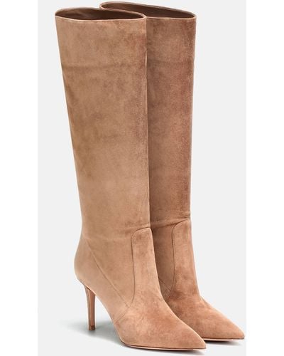 Gianvito Rossi Suede Boots - Brown
