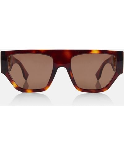 Fendi O'lock Browline Sunglasses - Brown