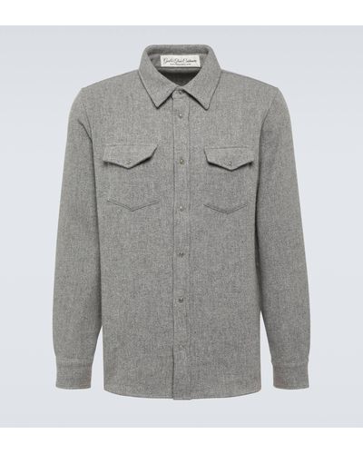 God's True Cashmere Cashmere Shirt - Grey