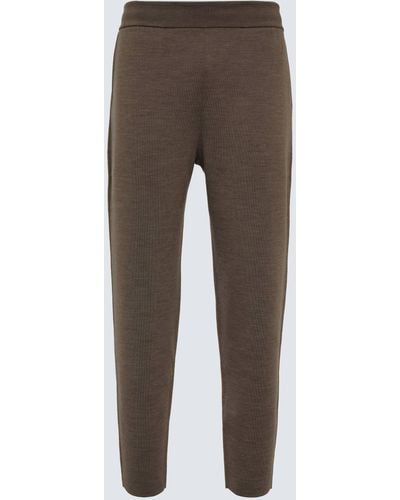 Berluti Wool-blend Sweatpants - Brown