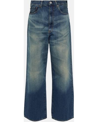 Junya Watanabe Selvedge Straight Jeans - Blue