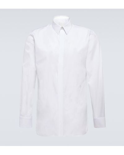 Givenchy 4g Cotton Poplin Shirt - White
