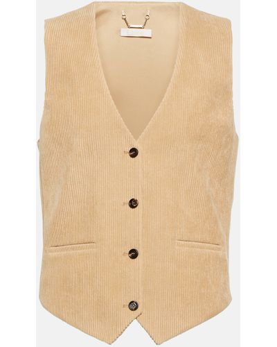 Chloé Cotton Vest - Natural