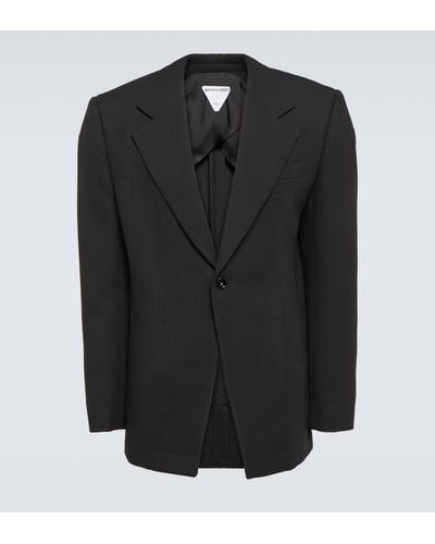 Bottega Veneta Structured Jacket - Black