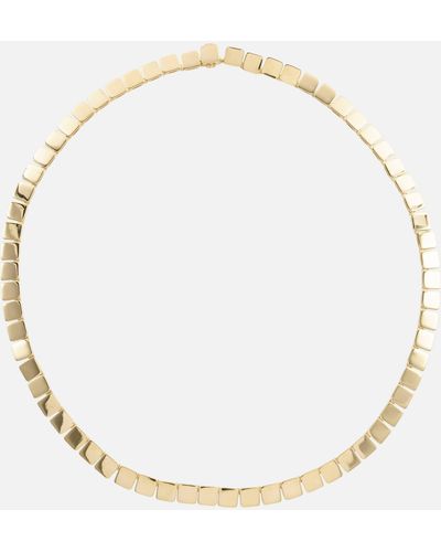 Ileana Makri Tile Medium 18kt Gold Necklace - Metallic