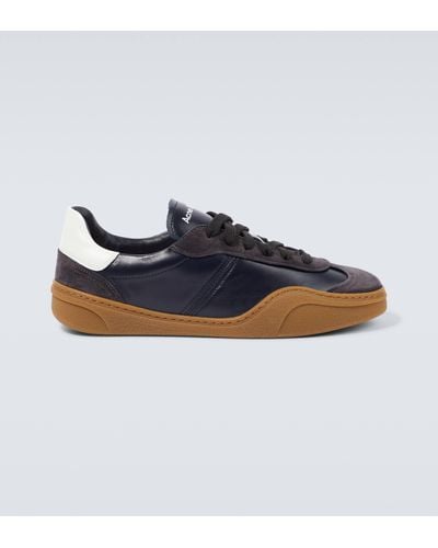 Acne Studios Leather Sneakers - Blue