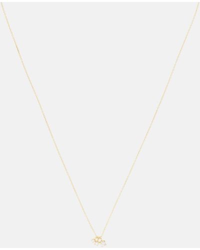 Sophie Bille Brahe 18kt Gold Necklace With Diamonds - White