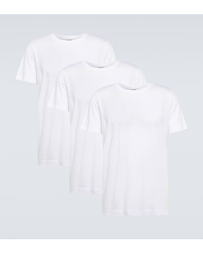 CDLP Set Of 3 Jersey T-shirts - White