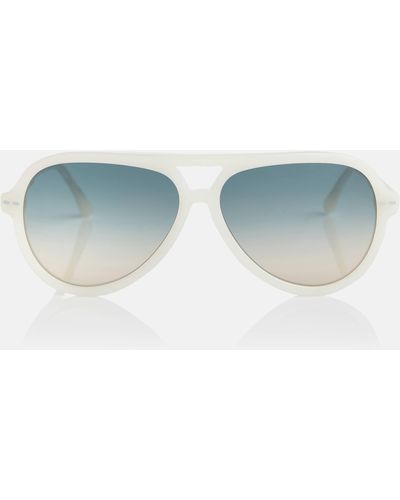 Isabel Marant Aviator Acetate Sunglasses - Blue