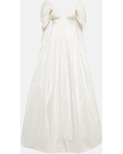 Danielle Frankel Bridal Tabitha Silk Gown - White