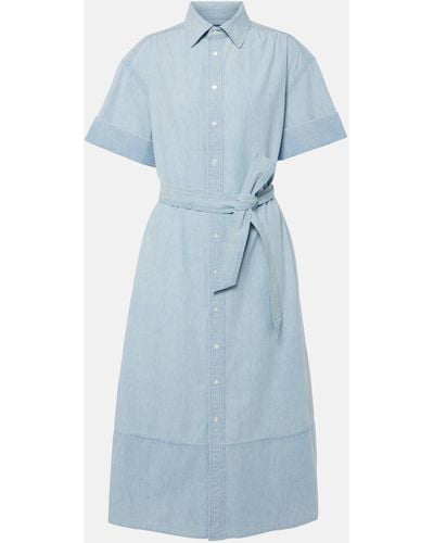 Polo Ralph Lauren Denim Shirt Dress - Blue