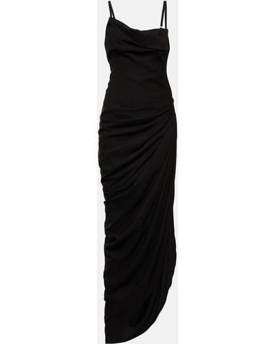 Jacquemus La Robe Saudade Maxi Dress - Black