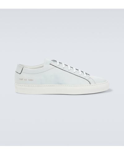 Common Projects Achilles Fade Leather Sneakers - White