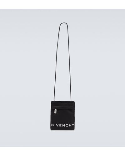 Givenchy Logo Phone Pouch - White