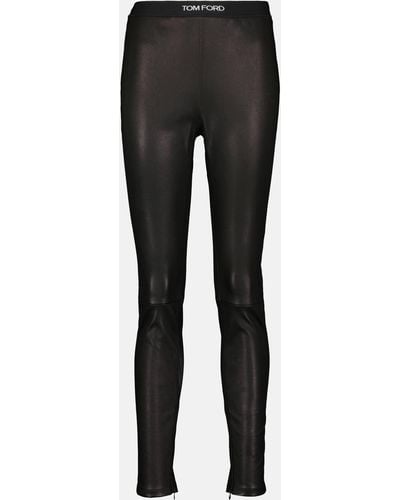 Pink Nylon Leggings by TOM FORD on Sale