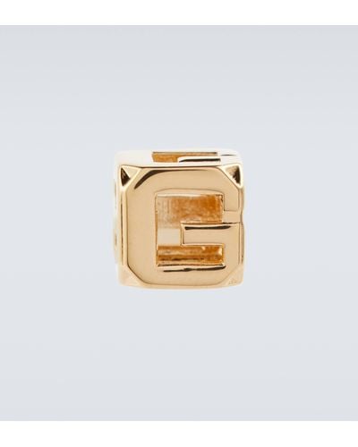 Givenchy G Cube Stud Earrings - Metallic