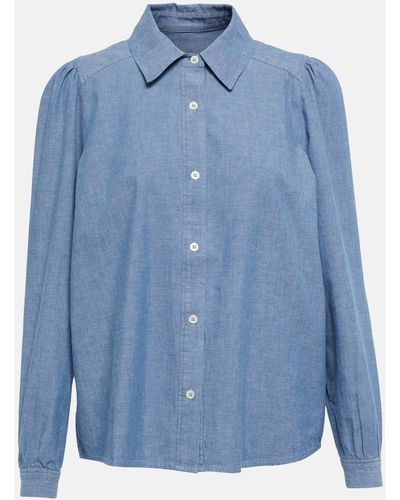 A.P.C. Denim Shirt - Blue