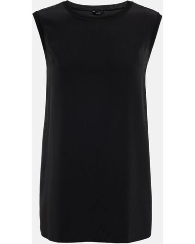 JOSEPH Bley Silk Tank Top - Black