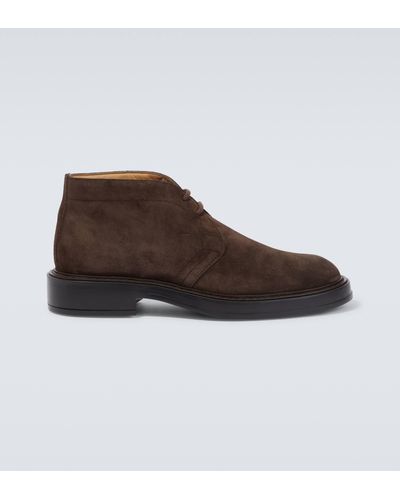 Tod's Extralight Suede Desert Boots - Brown