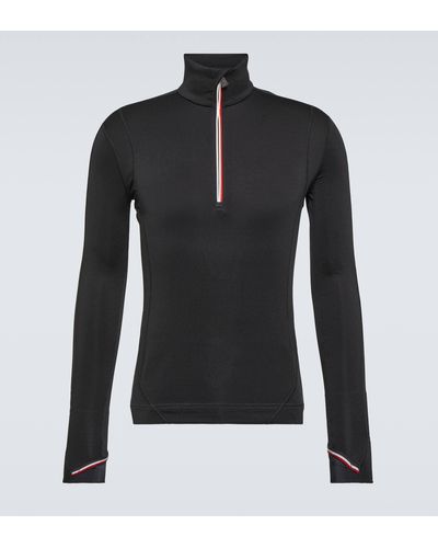 3 MONCLER GRENOBLE Polartec® Power Gridtm Sweater - Black