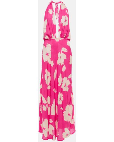 Velvet Tatum Floral Maxi Dress - Pink