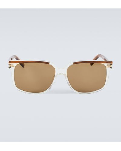 Saint Laurent Oversized Sunglasses - White