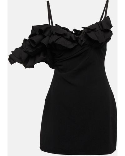 Jacquemus La Duna Mini Dress - Black