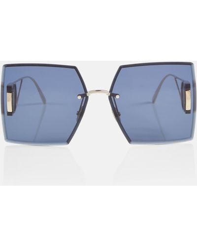 Dior 30montaigne S7u Square Sunglasses - Blue